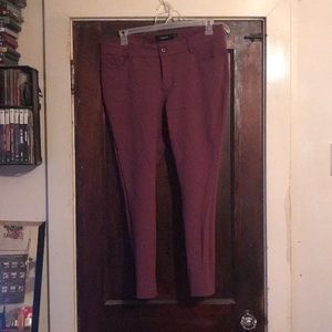 Torrid skinny pant (dress pants) (eggplant) 14S